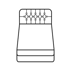 mattress icon graphic icon vector