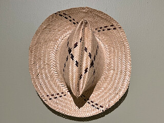 The beautiful of Bamboo woven hat