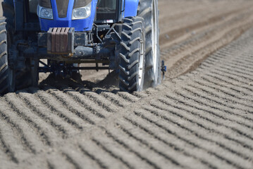 トラクターの作業