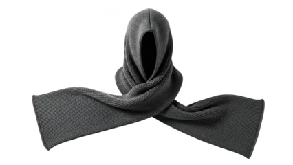 neck gaiter png hooded scarf png winter cover png cold protection png transparent background image