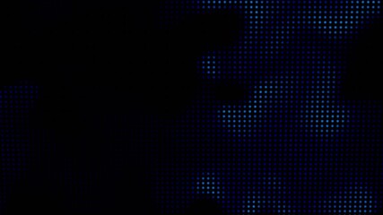 Abstract technology dark blue background random dots grid digital design futuristic data flow ideal for tech presentations, digital media, and modern backdrops. - Powered by Adobe