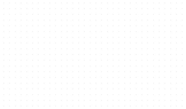 Seamless white dotted grid paper texture background. Used for a notebook, bullet journal, and technical drawing design, design sketch. Vector illustration