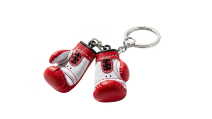 boxing gloves png small gloves png chain detail png sport accessory png transparent background image
