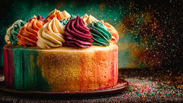G&acirc;teau d&eacute;cor&eacute; 