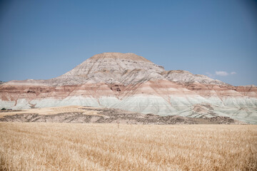 Rainbow hills located in Nallıhan, Ankara T&uuml;rkiye