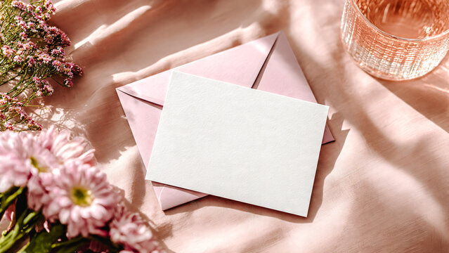 Carte vide pour message 