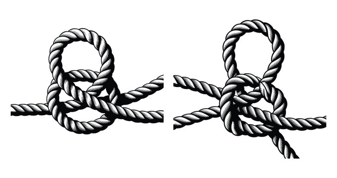 Figure-eight knot, Complex rope knot, Stopper knot, Strong loop knot in a rope, commonly used in sailing, rock climbing, and caving