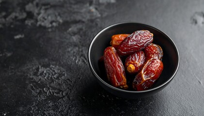 Dates in a Bowl - A Healthy and Delicious Snack.