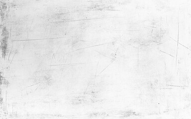 Fototapeta premium Texture of white monochrome decorative plaster or concrete. Abstract background for design. Art stylized banner with copy space for text. Vector illustration.