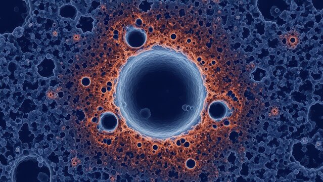 Abstract Representation of Planck Scale Spacetime Foam and Quantum Gravity for Scientific Research
