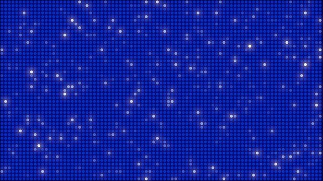ブルードット背景動画　デジタルイメージ等