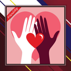 Obraz premium Romantic Proposal Silhouette Love at First Sight