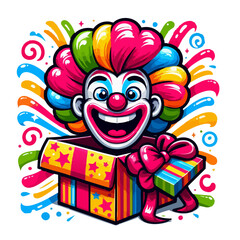 Funny April Fools vector art