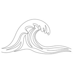 single-line-art-of-inspiration-wave.