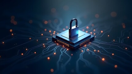 Cyber Security Secure Chip Digital Lock Technology