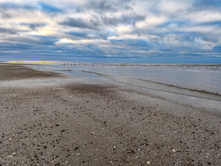 sand dunes and beach