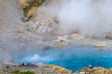 Hot springs in Yellowstone National Park, Wyoming, United States of America