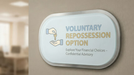 Understanding voluntary repossession options a financial advisory overview in a professional office environment