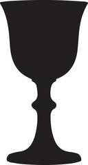 Classic goblet silhouette