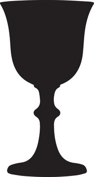 Classic goblet silhouette