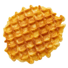 Waffle, cookie isolated, full depth of field