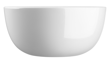 Bowl, empty utensil, isolated, full depth of field