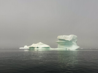Spectacular Ice Formations in Disko Bay: A Natural Arctic Sculpture © Michel