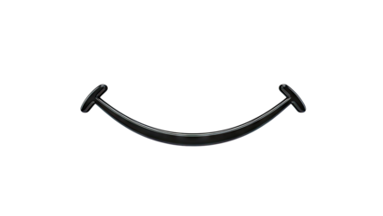 Simple Black Smile Icon