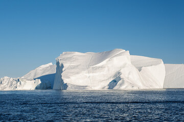 Gigantic Ice Formations Emerging from Ilulissat Icefjord, Greenland © Michel