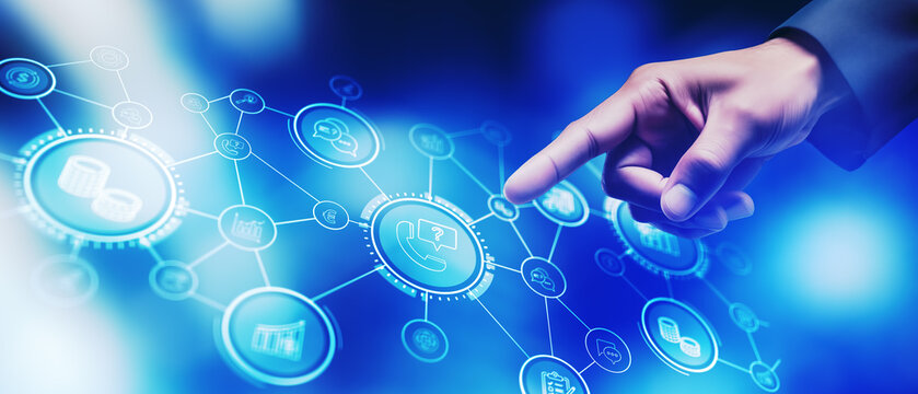 Click Customer Support on global structure network. Customer Service, Assistance. Technical support customer service call center - Powered by Adobe