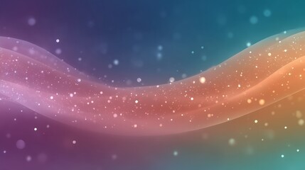 Soft pastel purple and peach fluid wave background