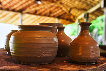 Making clay pots