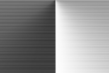 Line Halftone Overlay with Variable Width Stripes and Retro Engraving Texture on Transparent Background