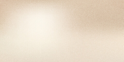 Ecru gradient with texture of eggshell. Pastel light beige background, modern dotted vector design, paper texture.