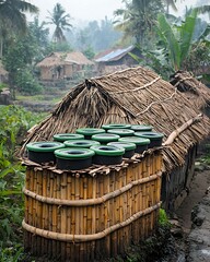 Countryside Dwelling Gutters high resolution picture