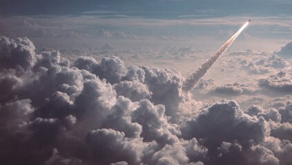 Rocket launch through a dense cloud layer (1)