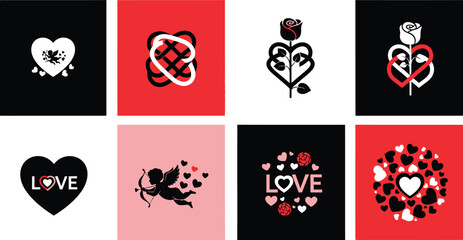 Modern minimalist white corner with black contrast design for clean interior branding