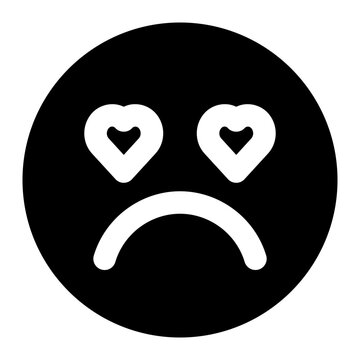 sad icon for illustration