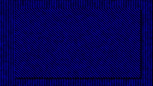 Abstract blue and black diagonal stripes rectangle on vertical lines background