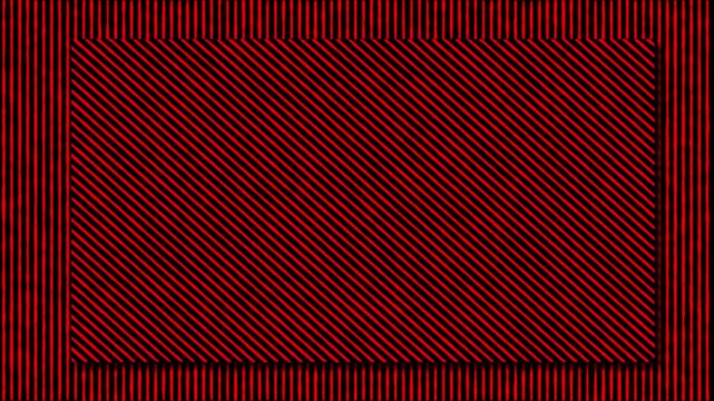 Abstract red and black diagonal stripes rectangle on vertical lines background
