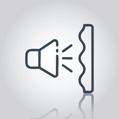 Sound Wave Interaction Icon