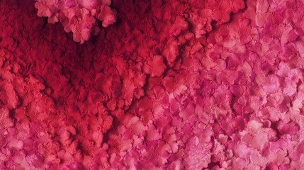 Fototapeta premium A vibrant pink textured background with a rough, bumpy surface and a gradient of colors