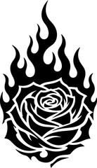 Rose Tattoo Design Art