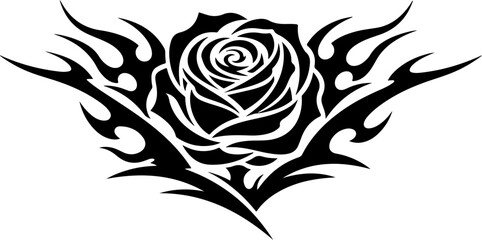 Rose Tattoo Design Art