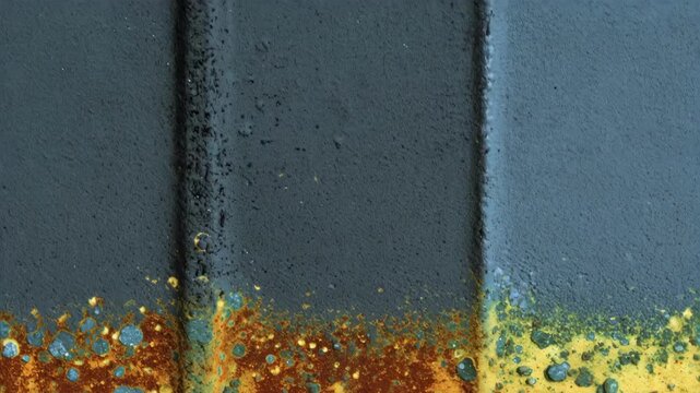 Midrange view of coated surfaces with nanotech layers designed to resist corrosion and enhance longevity in industrial waste management systems.