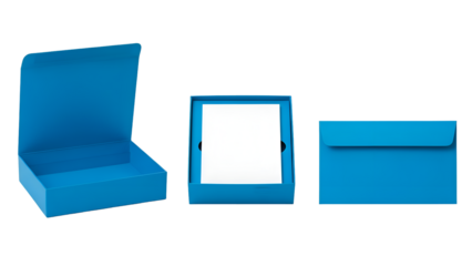 Blue Gift Boxes and Packaging Solutions for Various Occasions
