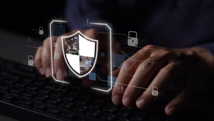 Cyber security protection and cyber security strategies against cyber threats, system hacks, digital breaches, network attacks, and safeguarding data with strong cyber security infrastructure. Muxer