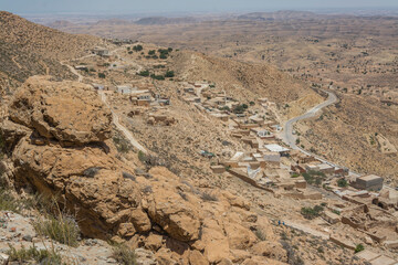 Góry Dahar,Tunezja © witan