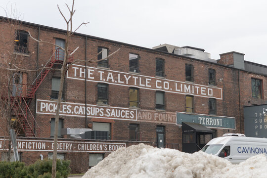 T. A. Lytle Co. Ltd. industrial complex today site of Terroni Sterling located at 128 Sterling Rd in Toronto