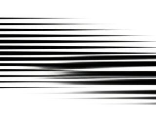 Black background with layered white and gray wavy horizontal abstract lines texture